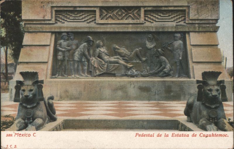 Pedestal of Cuauhtémoc Statue, Mexico City