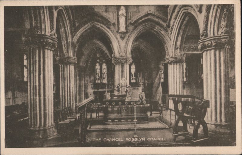 The Chancel Rosslyn Chapel Religious