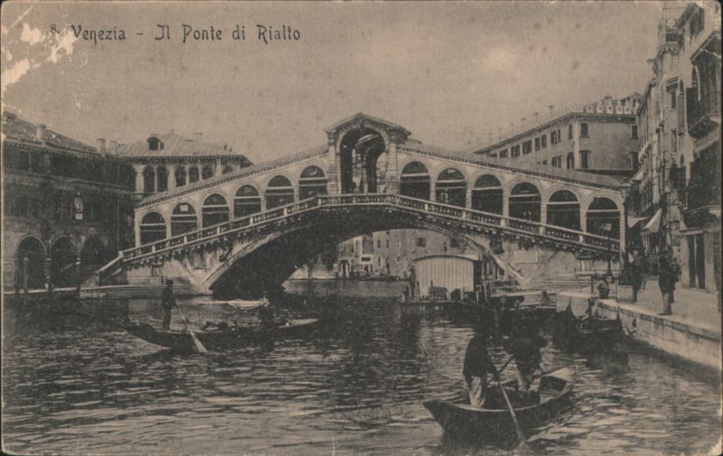Venezia - Il Ponte di Rialto Venice Italy