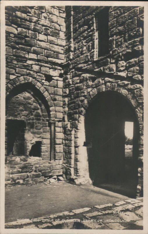 North East Angle of Cloister, Inchcolm Abbey United Kingdom
