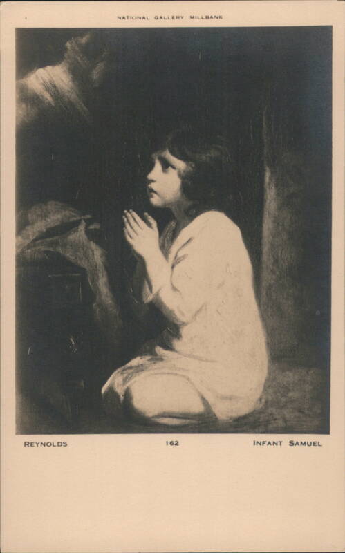 Infant Samuel Painting by Reynolds, National Gallery