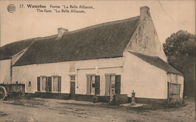 Waterloo - La Belle Alliance Farm, historic meeting place Belgium