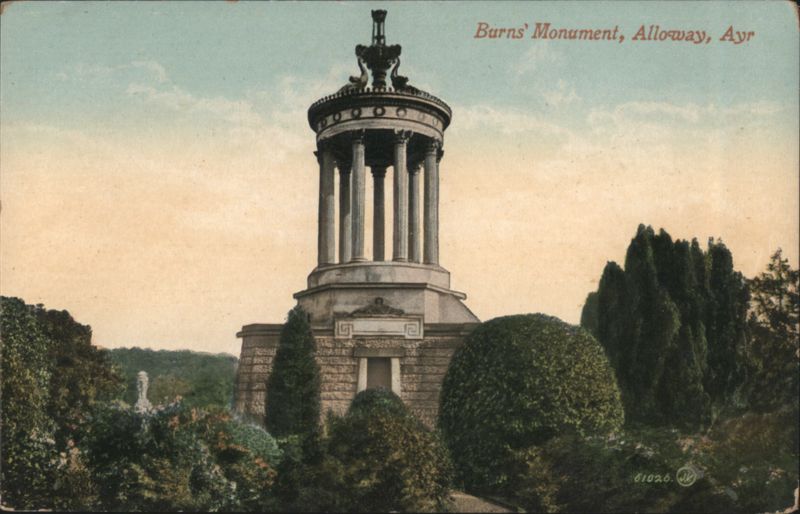 Burns' Monument, Alloway, Ayr United Kingdom