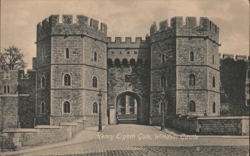 Henry Eighth Gate, Windsor Castle United Kingdom Berkshire