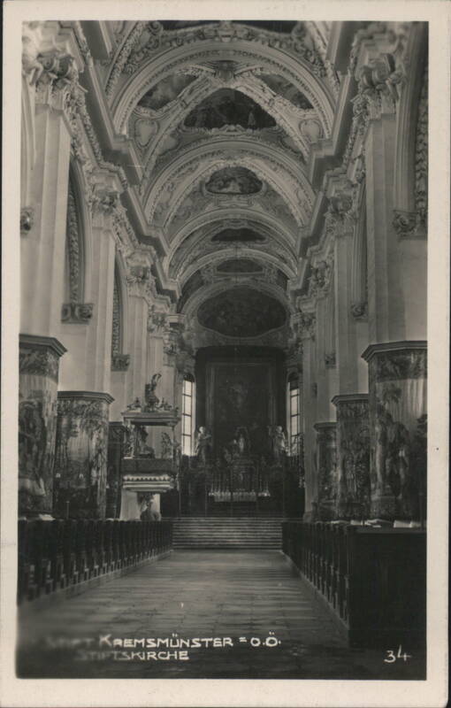 Kremsmünster Abbey Church Interior Austria A. Stefsky