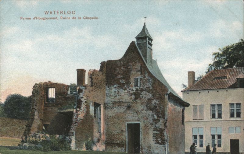 Ferme d'Hougoumont, Ruine de la Chapelle, Waterloo Belgium