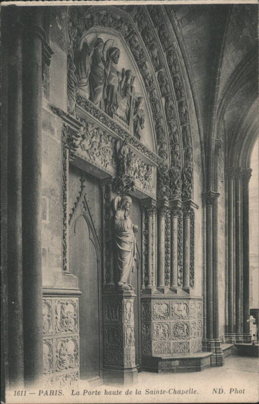 Sainte-Chapelle High Door, Paris France