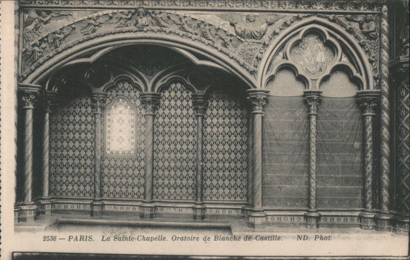 La Sainte-Chapelle, Oratoire de Blanche de Castille Paris France