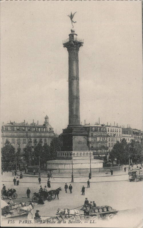Place de la Bastille, July Column, Génie de la Liberté Paris France