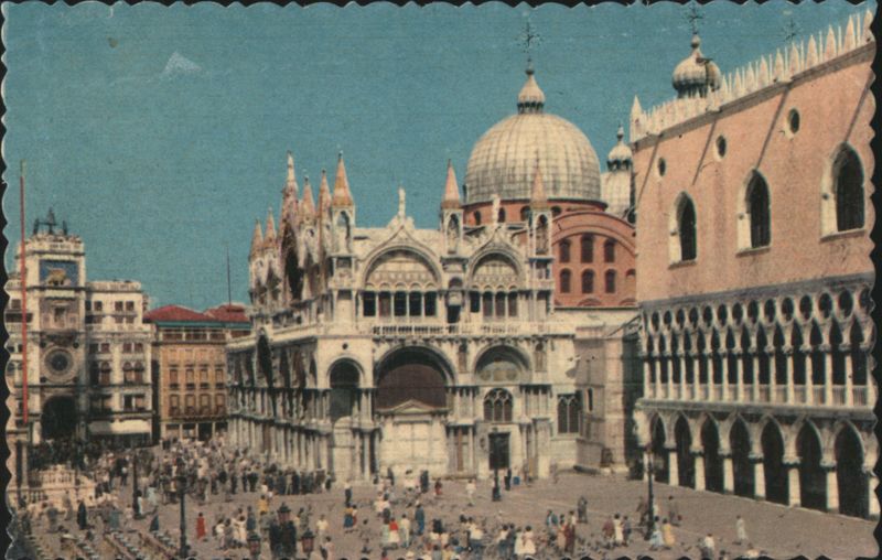 St. Mark's Square, Basilica & Doge's Palace Venice Italy