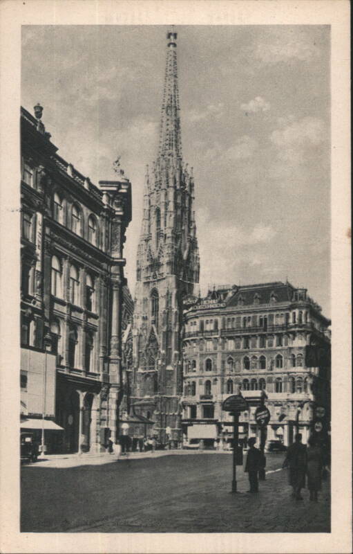 St. Stephen's Cathedral, Stock-im-Eisen-Platz Wien Austria