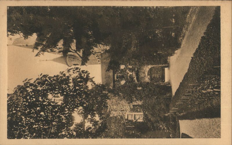 Cochem Castle, Second Courtyard, View from West Germany