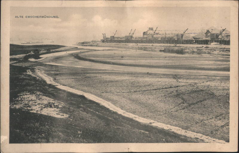 Old Emscher Estuary and Industrial Port Germany