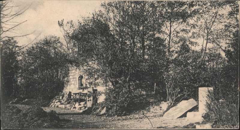 Alte Stadtmauer im Kaiser-Wilhelm-Hain, Dortmund Germany