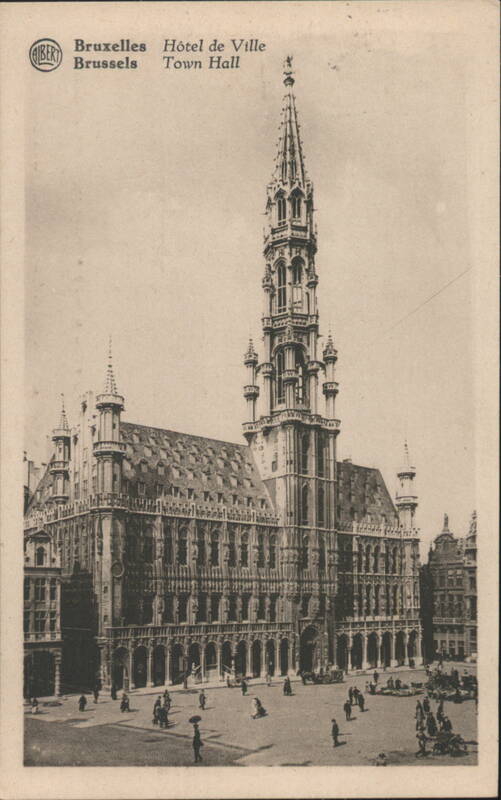 Bruxelles Hôtel de Ville Town Hall Brussels Belgium
