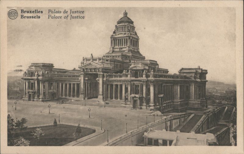 Brussels Palace of Justice Belgium