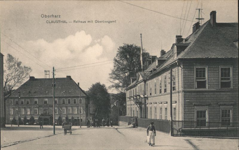 Clausthal Rathaus & Oberbergamt, Oberharz Germany