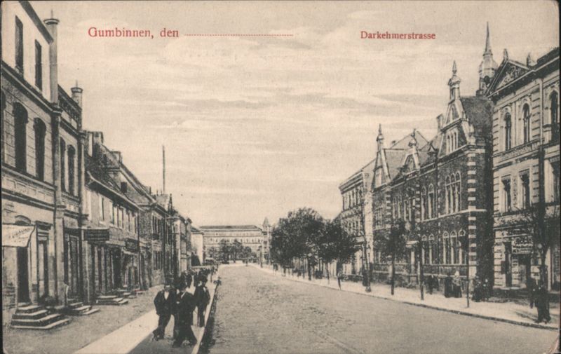 Gumbinnen, Darkehmerstrasse Street View Russia