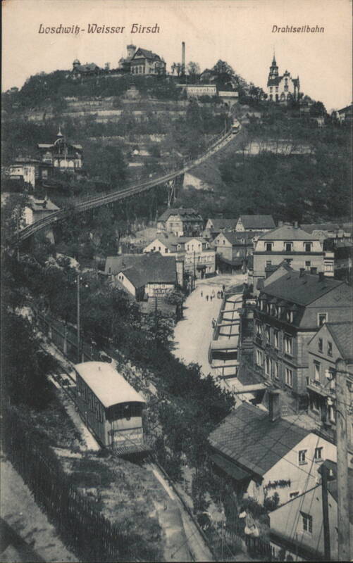 Loschwitz-Weisser Hirsch Drahtseilbahn Funicular Dresden Germany