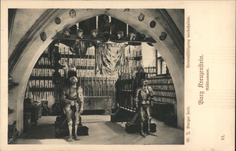 Burg Kreuzenstein Rüstkammer, Suits of Armor Austria