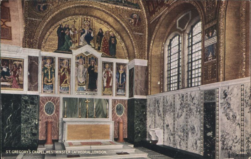 St. Gregory's Chapel, Westminster Cathedral, London United Kingdom
