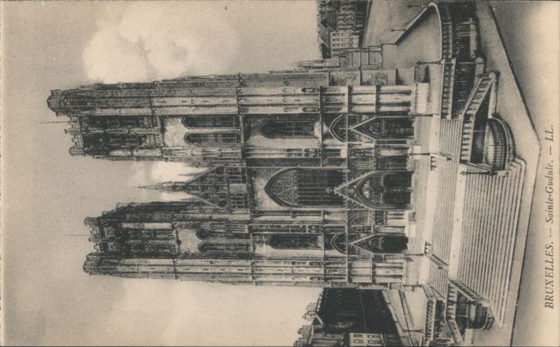Sainte-Gudule Cathedral, Brussels Belgium