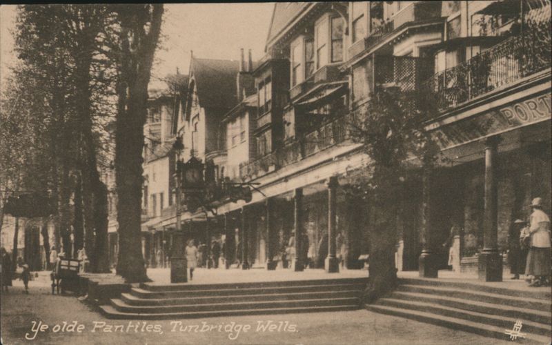 Ye olde Pantiles, Tunbridge Wells England Kent
