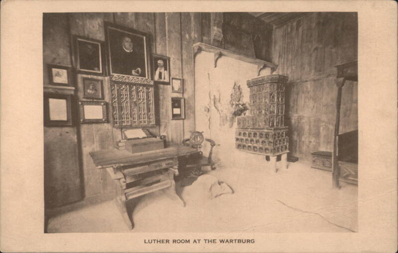 Luther Room at the Wartburg Germany