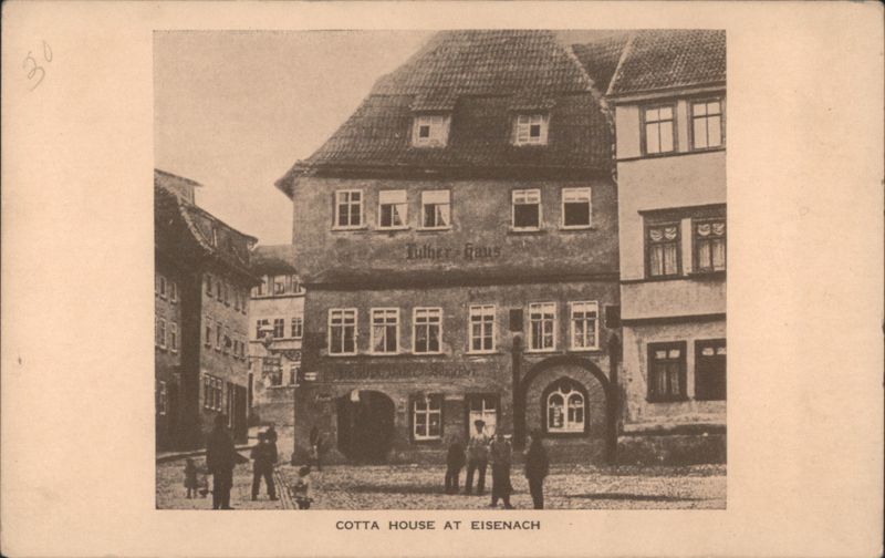 Cotta House Luther Haus Eisenach Germany