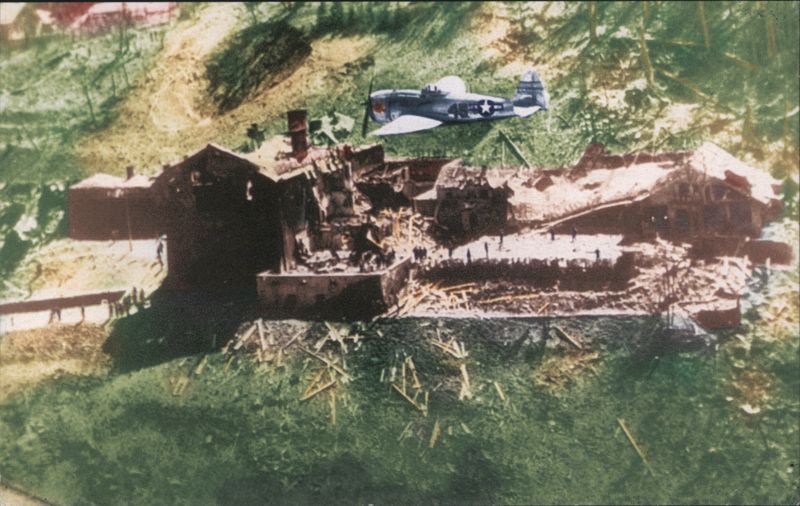 Tea Time Is Over! Eagle's Nest Allied Bombing Germany