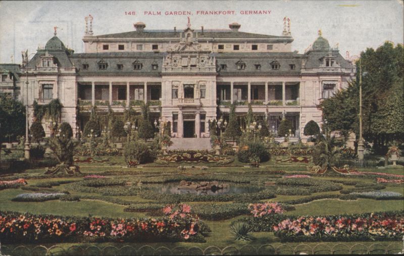 Palm Garden, Frankfort, Germany - Main Building & Gardens