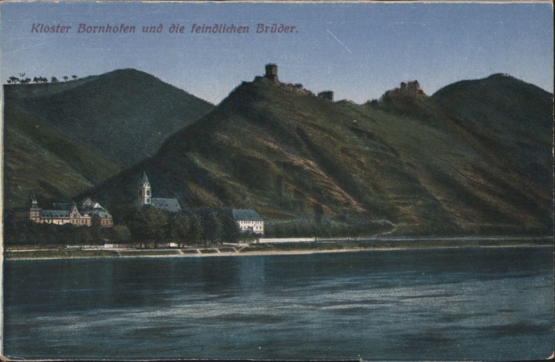 Kloster Bornhofen and the Hostile Brothers Castles, Germany