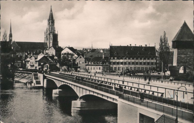 Konstanz Neue Rheinbrücke & Minster Germany