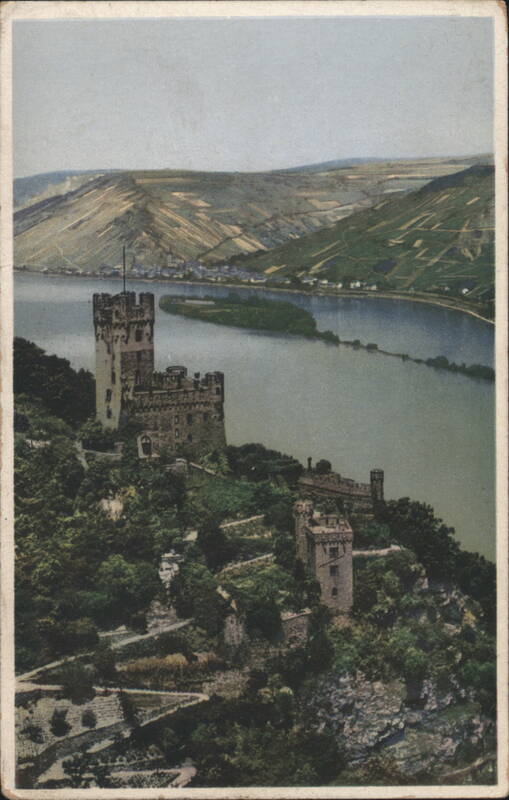 Burg Sooneck Castle on the Rhine River Germany Kratz