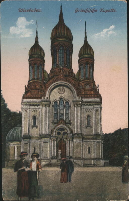 Wiesbaden Griechische Kapelle Russian Orthodox Church Germany