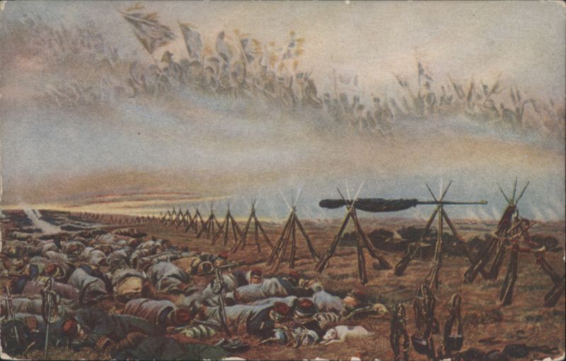 The Dream by Detaille - French Military Painting