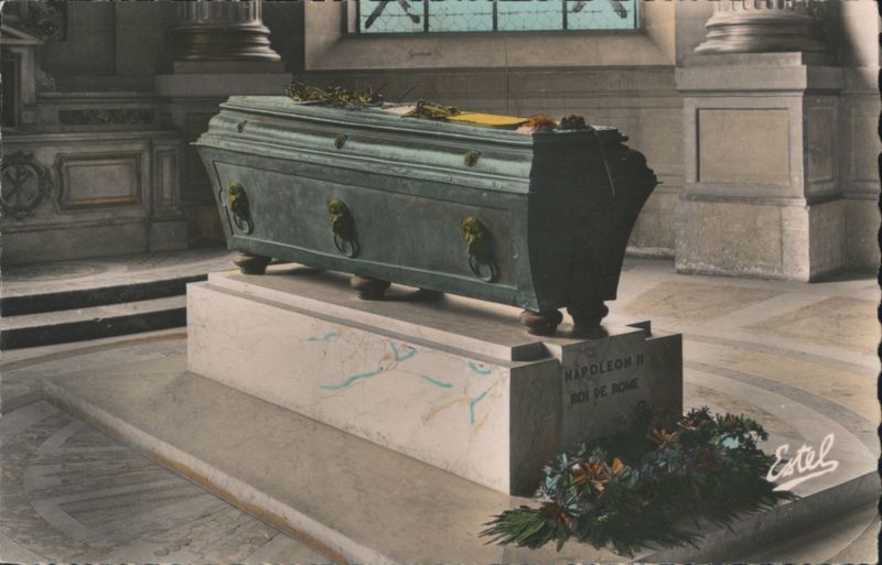 Napoleon II Coffin, King of Rome, Les Invalides Paris France