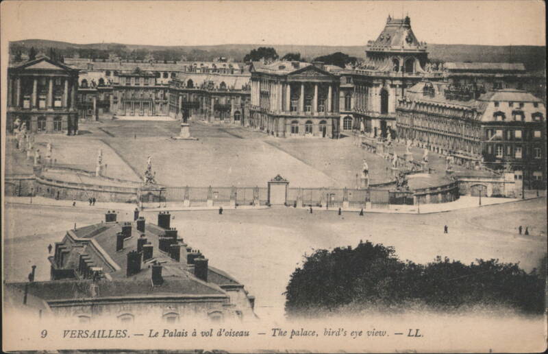Versailles Palace, Bird's Eye View France