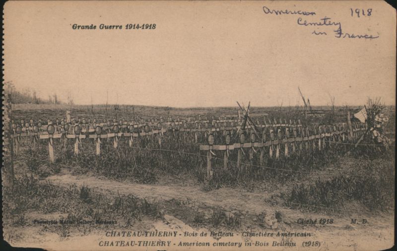 WWI American Cemetery, Bois Belleau, Chateau-Thierry Château-Thierry France