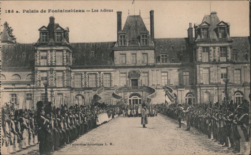 Palais de Fontainebleau - Les Adieux France