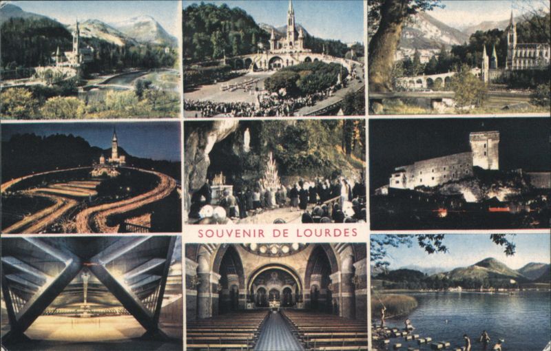 Souvenir de Lourdes Multi-View France