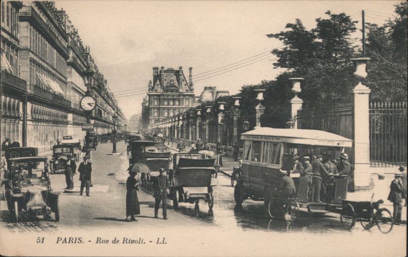 Paris - Rue de Rivoli France