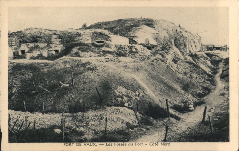 Fort Vaux - North Side Ditches Verdun France