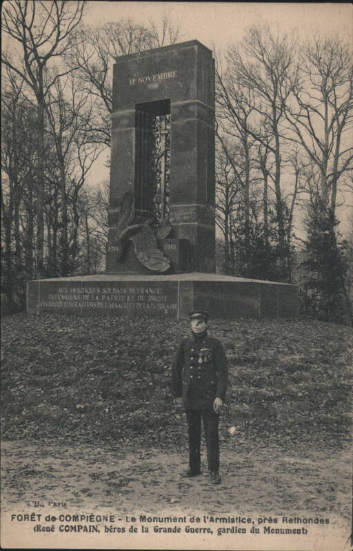 Armistice Monument, Compiègne Forest, René Compain France
