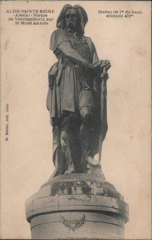 Statue of Vercingétorix, Mont Auxois, Alise-Sainte-Reine France