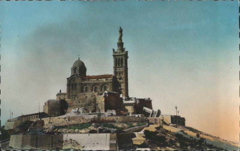 Basilique de Notre-Dame de la Garde, Marseille France