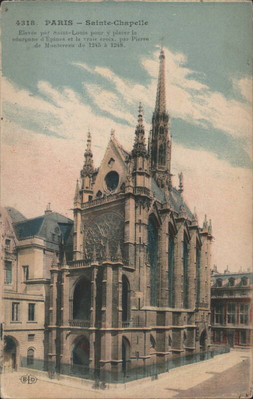 Sainte-Chapelle Paris Gothic Architecture France