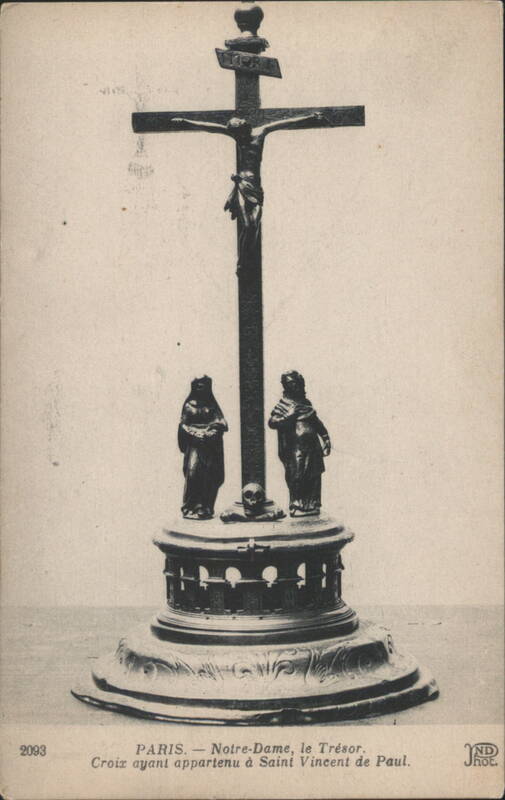 Notre-Dame Treasury Cross, Saint Vincent de Paul Paris France