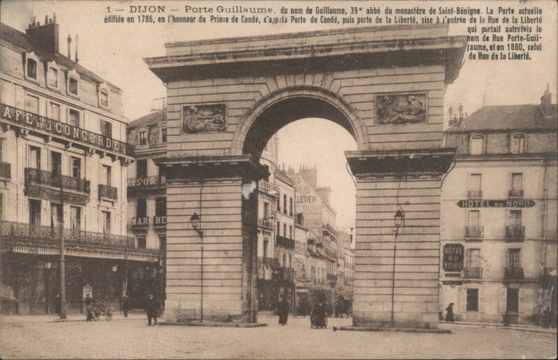 Porte Guillaume Archway, Dijon France