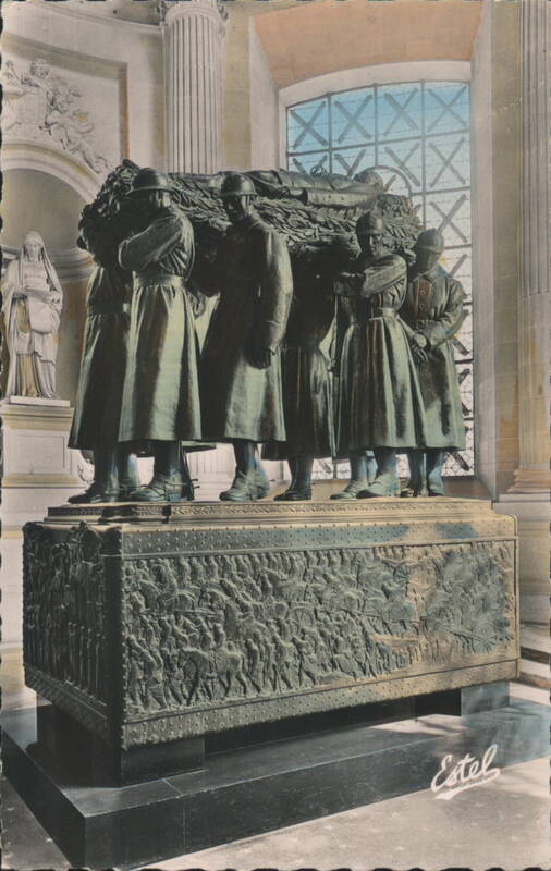 Tomb of Marshal Foch, Les Invalides, Paris France Estel
